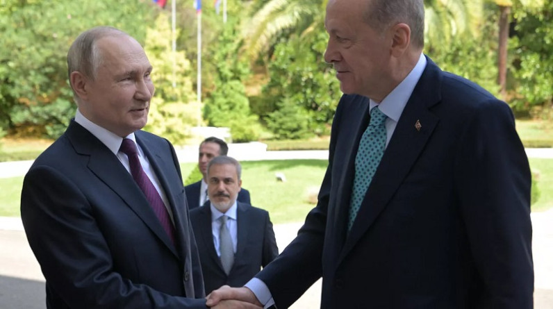 الرئاسة التركية: أردوغان وبوتين سيبحثان تعزيز التجارة بالعملات الوطنية